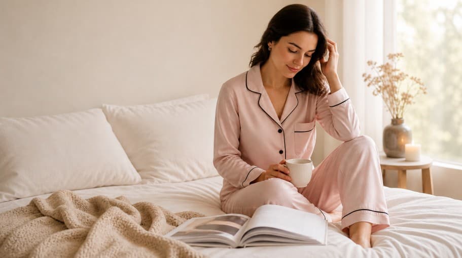 Sleep Soff — Pijamas de algodón premium